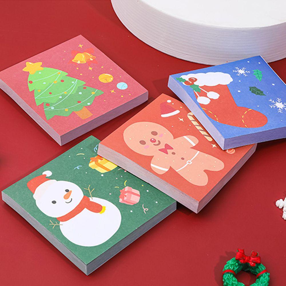 R- Sticky Notes / Memo Motif Kartun Bunga Natal