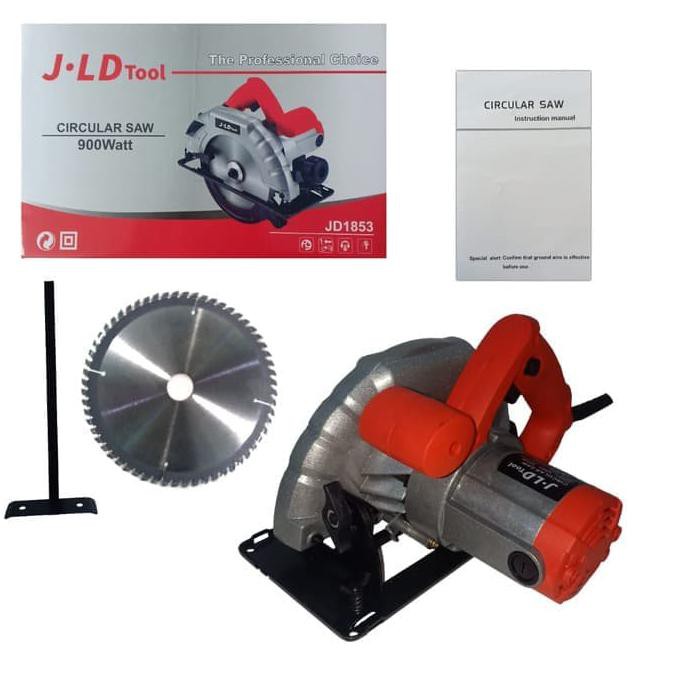 -READY- J.LD JD1853 MESIN POTONG KAYU 7 INCH CIRCULAR SAW CIRCLE SERKEL
