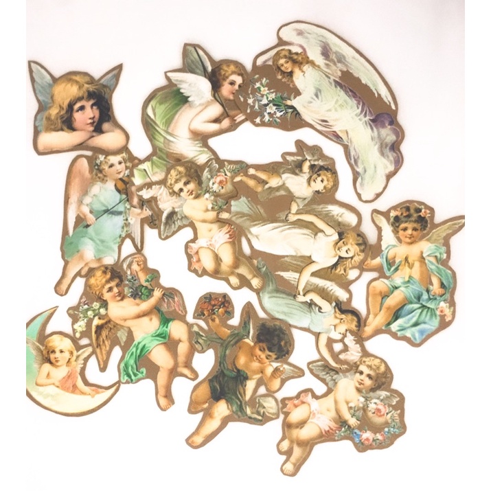 

[OUR JOURNAL] DECORTIVE STICKER 1 PACK for Bullet Journal | Journaling |- Angels