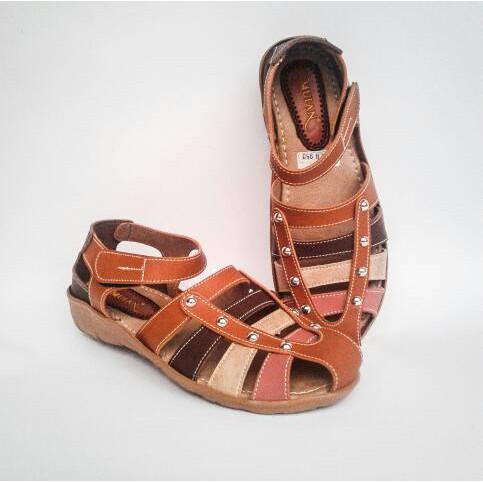 Sepatu Sandal Flat Wanita Mulan 950