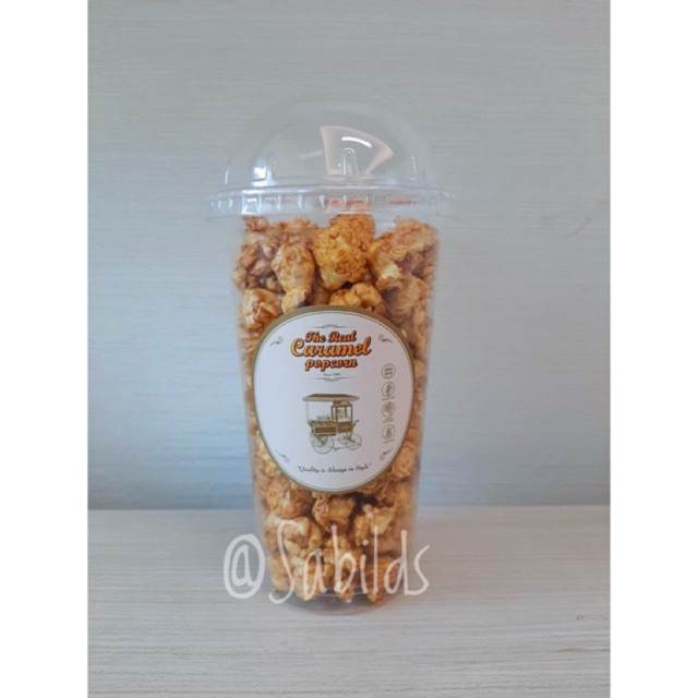 

THE REAL POPCORN CARAMEL / POPCORN CARAMEL / THE REAL CARAMEL POPCORN / POPCORN BIOSKOP XXI 80GR