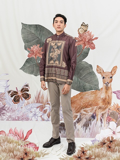 Abimana Shirt in Blue De Chauffe - Klamby