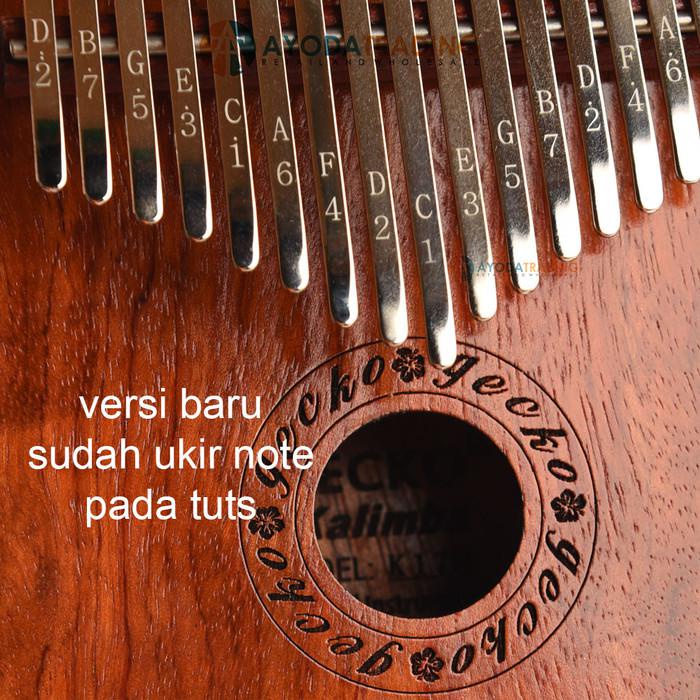 Tuk Paket Authentic Gecko Kalimba Acaccia K17K Hard Case