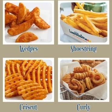 

MAKANAN BEKU / KENTANG FROZEN LAMBWESTON, HASHBROWN, CRISSCUT, CRINCLE, WEDGES NON COD