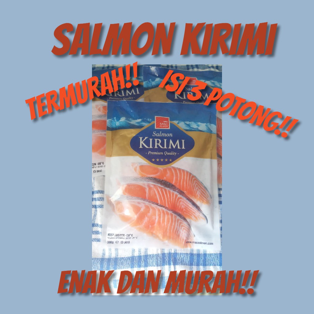 

SALMON ||MEREK: KIRIMI || MURAH BANGET!! HIGH QUALITY