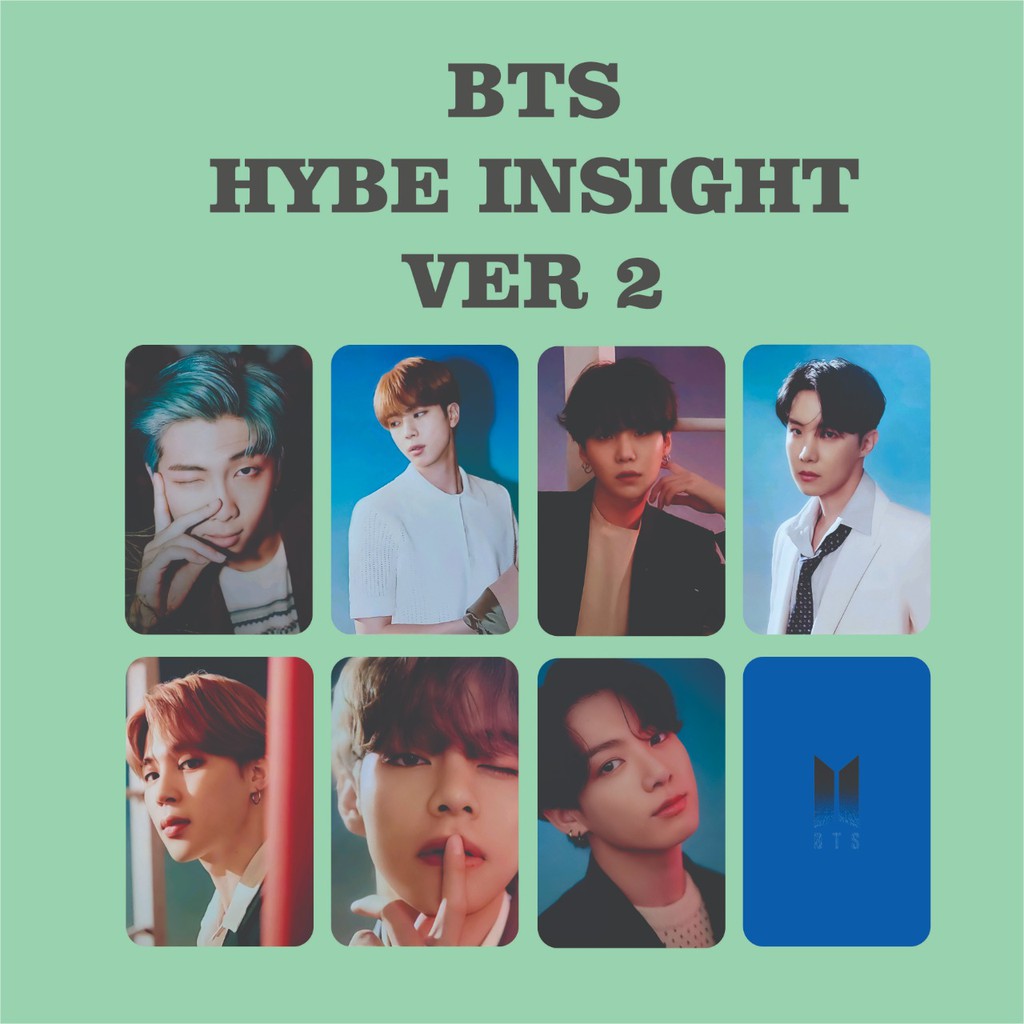 BTS HYBE INSIGHT PHOTOCARD