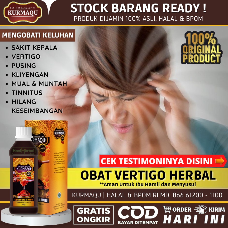 Jual Obat Vertigo Pusing Sakit Kepala Menahun Pusing Berat