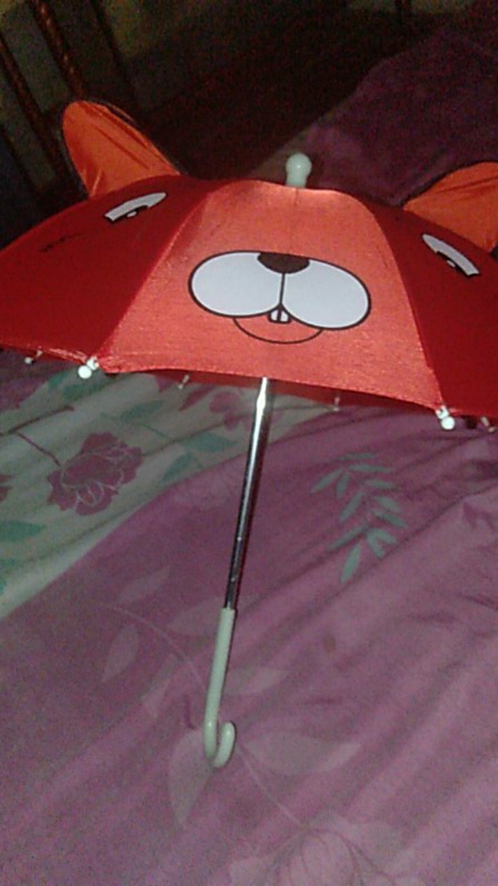 234 / Payung Model Tanduk Mini Lipat Anak / Umbrella Mini Kuping Karakter