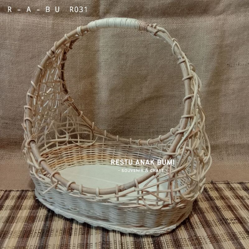 

Promo (R031) Keranjang Rotan Ruwet Cincin S 28cm |Hampers|Hantaran|Wadah|Parcel|Hadiah|Basket|Pesta | Seserahan | Anyaman Rotan | Rotan | Wadah Roti | Tempat Buah | Kue Kering | Hampress | Hadiah