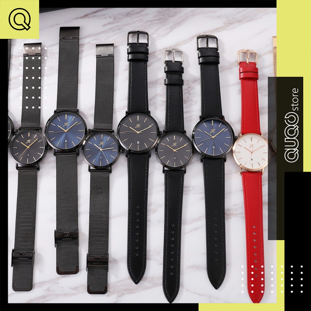 JAM TANGAN CASUAL REMAJA COUPLE PRIA WANITA ORIGINAL GAYA KOREA MURAH - Watch Jims Honey Kode 8067