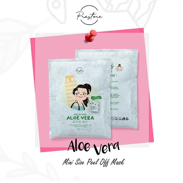 Masker peel off mini size prastore