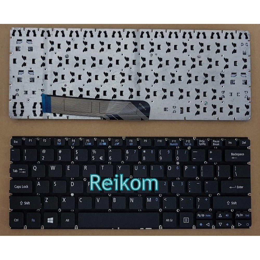 Keyboard Laptop Acer Switch One 10 Ten SW1-011 SW5-011 SW5-022 hitam