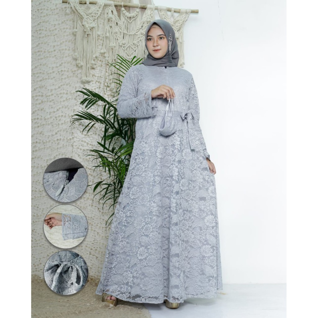 Gamis Muslim / Kebaya Tunik Brokat/GAMIS BROKAT