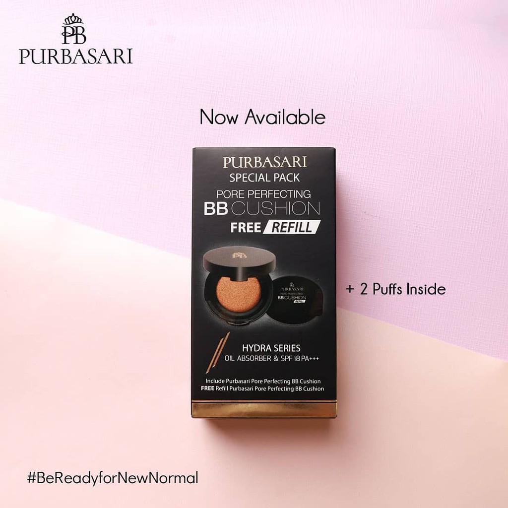 Purbasari Special Pack BB Cushion Free Refill