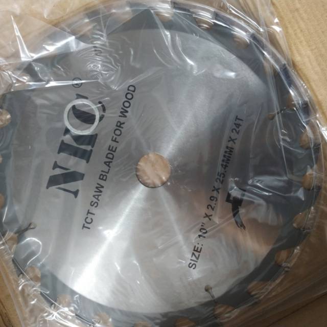 Mata Gergaji circular saw TCT 10" 10 inch x 24T NKC 10in