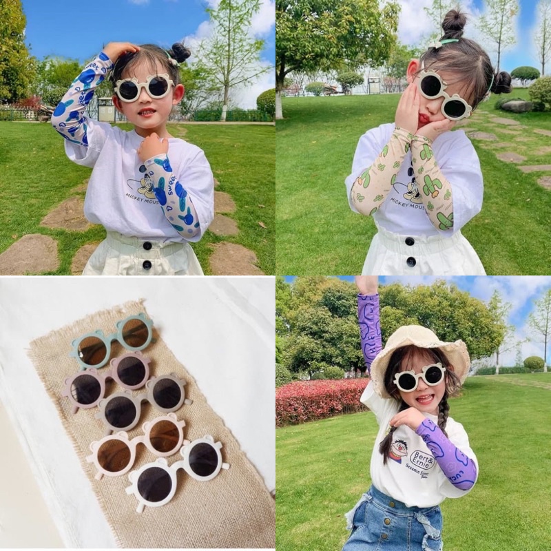 Kacamata Anak Bayi Sunglasses Baby Bayi Kids Cute Anti UV Ootd Fashion Anak Cewek Cowok Laki Import Kacamata Gaya Anak Kacamata  Fashion Anak