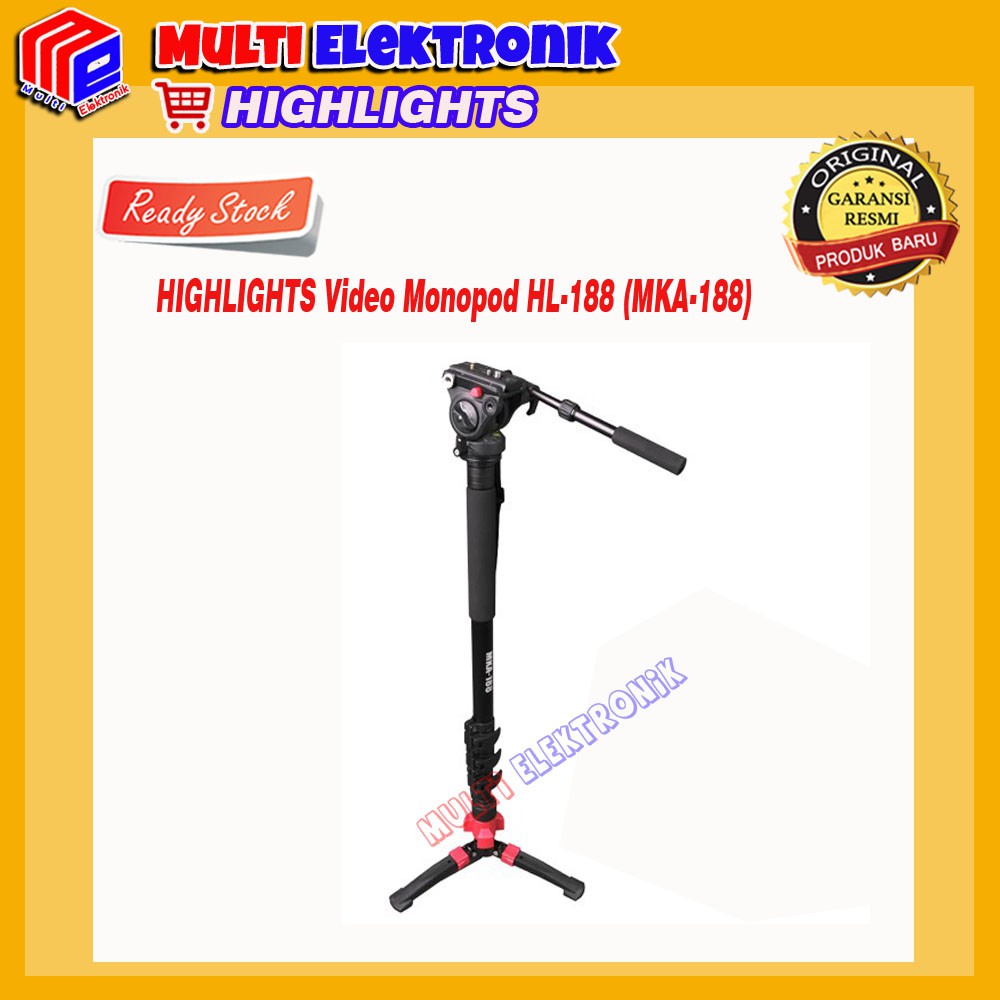 HIGHLIGHTS Video Monopod HL-188 (MKA-188)