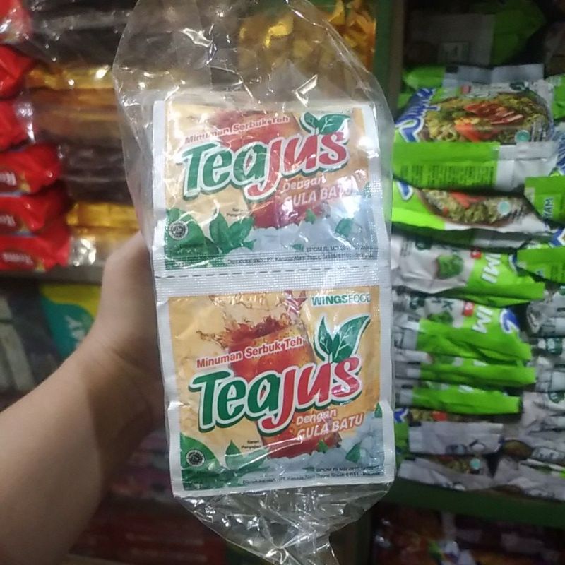 

TEAJUS / tehjus gula batu 1pak ~isi 60pcs