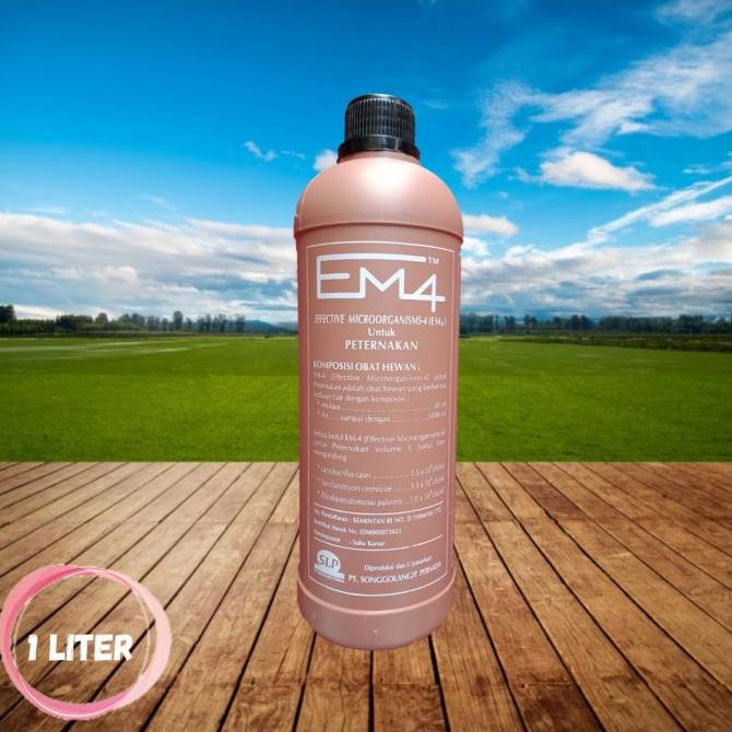[[BISA COD]] EM4 Peternakan untuk Ayam Bebek Sapi Puyuh EM 4 peternakan isi 1 liter ORIGINAL