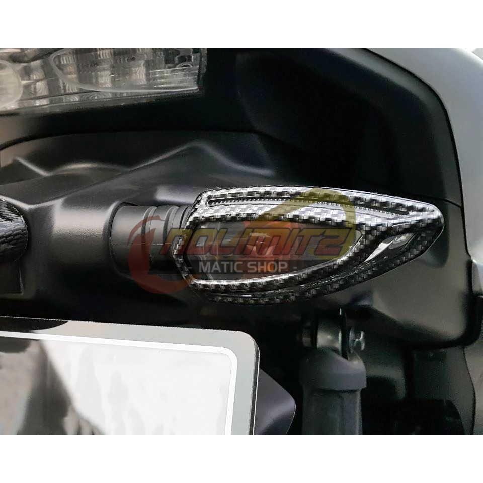 Cover Tutup Lampu Sein Belakang NEMO Carbon Yamaha Aerox 155