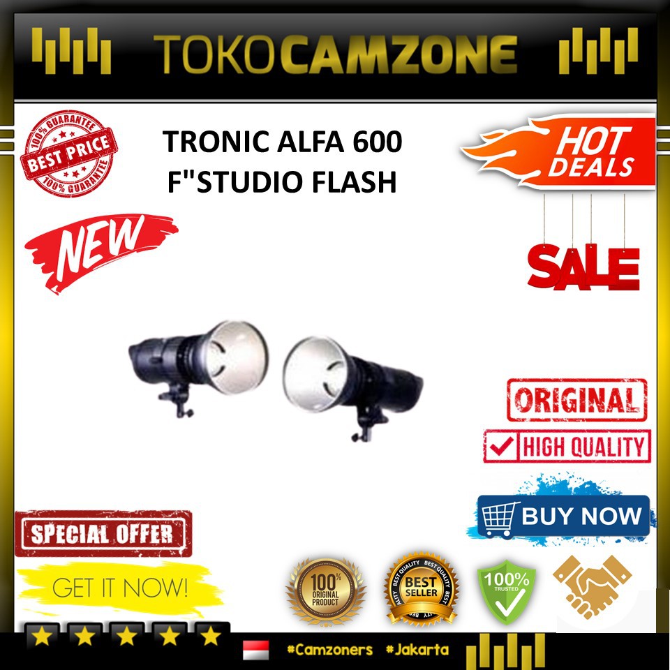 Tronic Alfa 600 Studio Flash Light