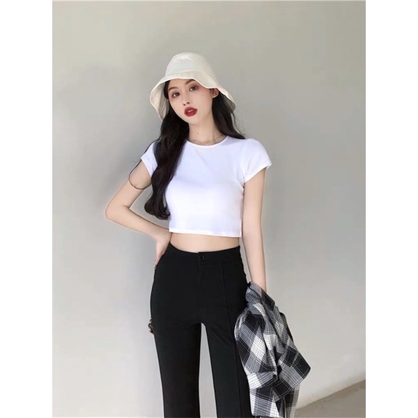 (CROPTOP) S- XL LMB BASIC CROPTOP BEST SELLER