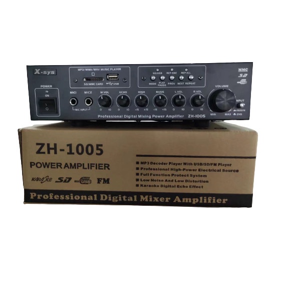 AMPLIFIER XSYS ZH 1005 DIGITAL KARAOKE AMPLIFIER X-SYS ZH-1005