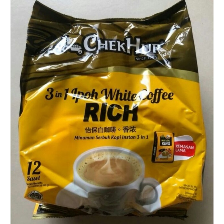 

Chekhup White Coffee King/ Chek Hup King/ Instant Coffee 420gr