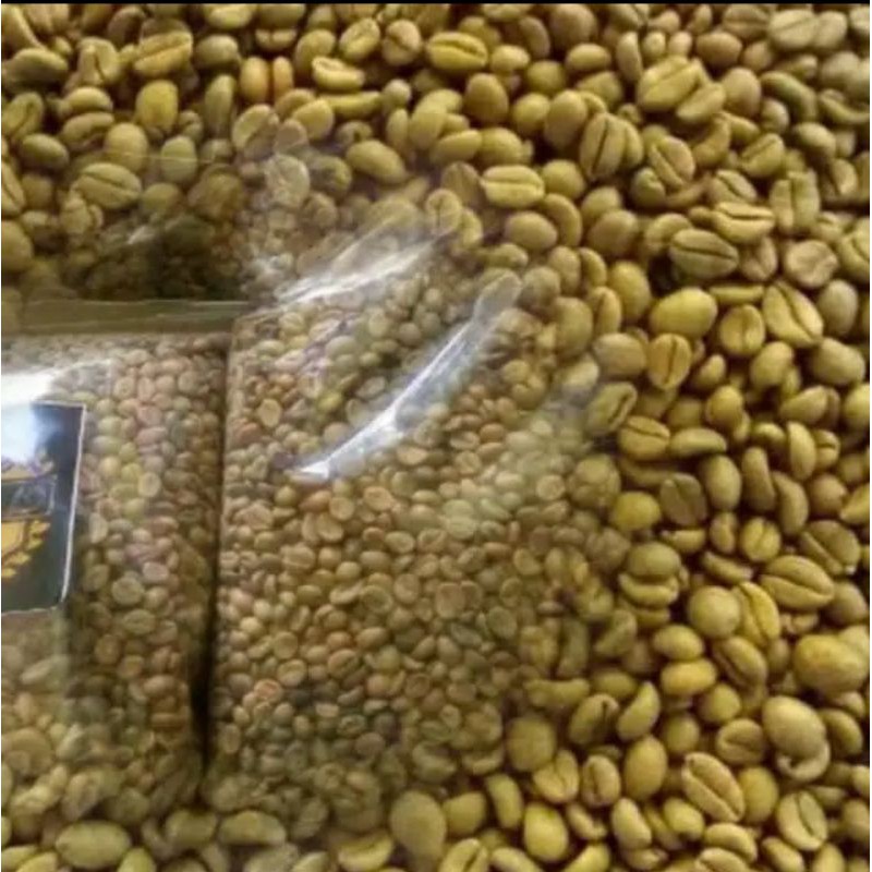 

biji kopi exelsa 1kg green Bean