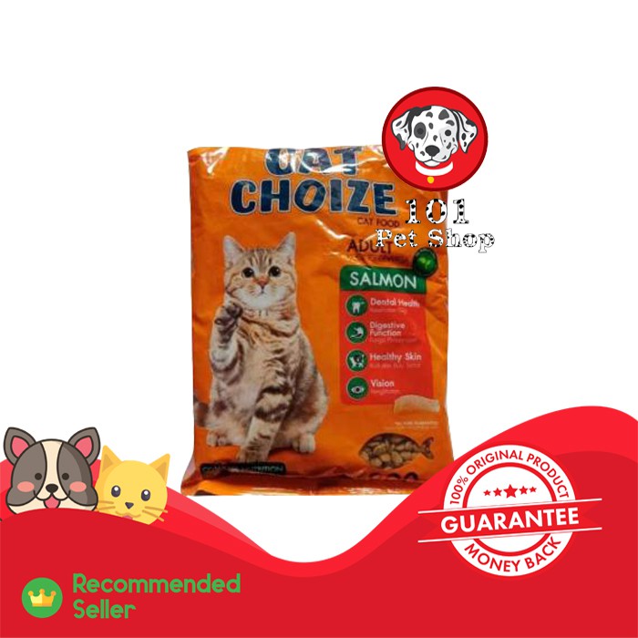 makanan kucing cat choize salmon 800gr