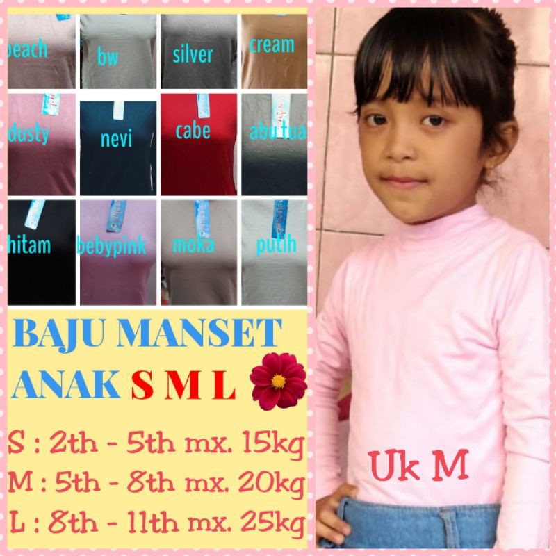 BAJU MANSET ANAK TERMURAH  BAHAN SPANDEK DIJAMIN BAGUS GARANSI