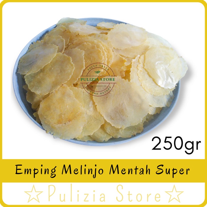 

TERMURAH emping melinjo mentah 250 gram original Asli Buatan LIMPUNG