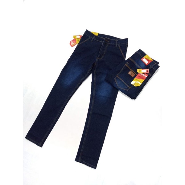 Celana Jeans Pria Panjang Slim Fit Skinny Celana Jeans Comok Bahan Stretch