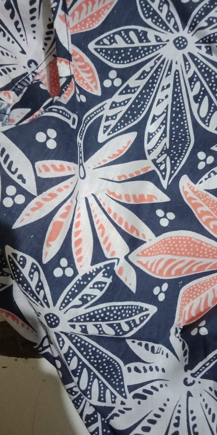 Batik Couple_maora Sania Ruffle Batik Couple Ori Ndoro Jowi Dnt Garansi Termurah