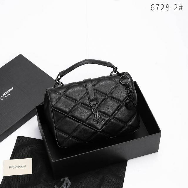 ysl college bag black hardware