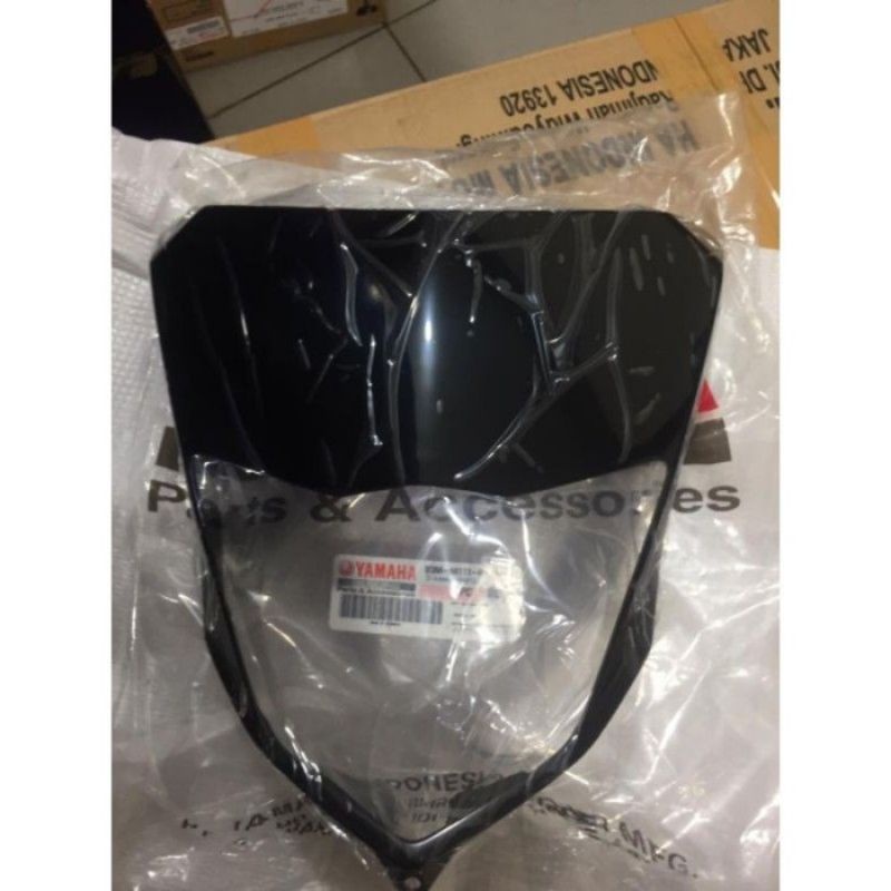 Batok Cover lampu depan yamaha WR155 WR-155 ori Yamaha - Hitam& Biru