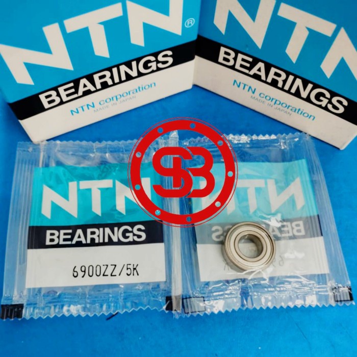 Bearing / Laker / Laher NTN 6900 ZZ tutup besi 6900ZZ