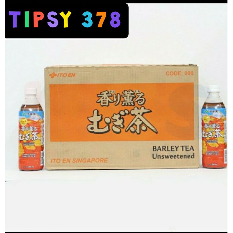 

Ito En Unsweetened Barley Tea 500ml x 24 Btl