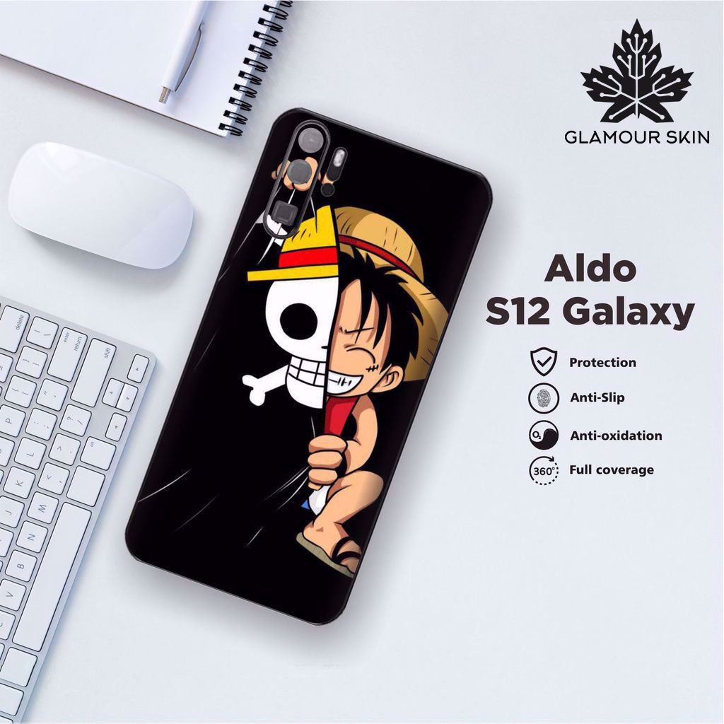 *(Dapat2PCS)* ALDO S12 GALAXY Garskin Case/Stiker Protector Motif LUFFY