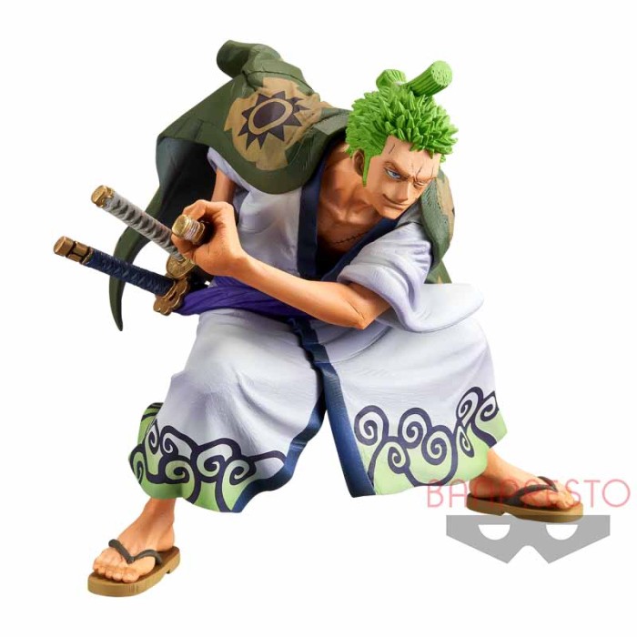 ACTION FIGURE ONE PIECE KOA KING OF ARTIST THE RORONOA ZORO WANOKUNI