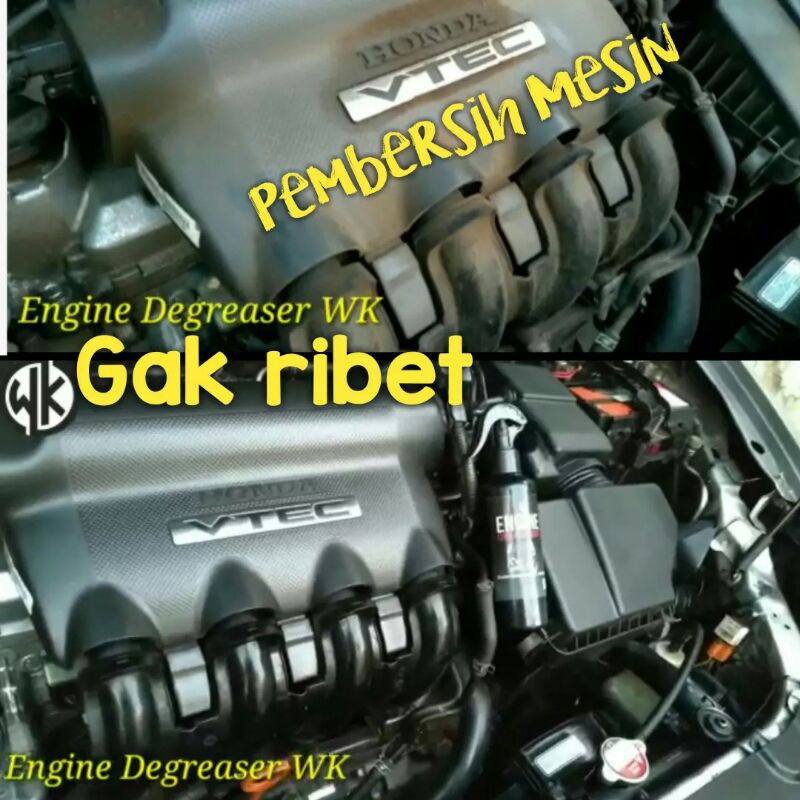 Alat Pembersih Mesin Mobil Engine Clear Perawatan Cuci Area Kabin Mesin Kendaraan lebih Hitam Mengkilat