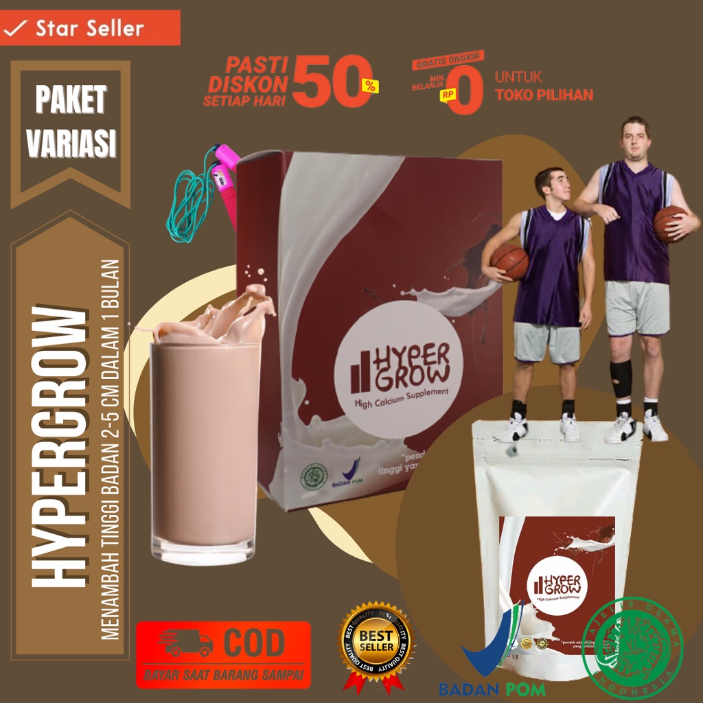 

Susu Peninggi Badan Hypergrow Lebih Ampuh Dari Super Grow Up Terbukti Menambah Ukuran Tinggi Badan