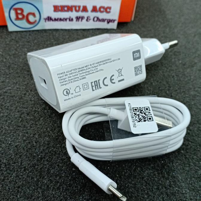 Limited Charger Xiaomi Redmi 9T Original Fast Charging 18W Type-C Gilaa