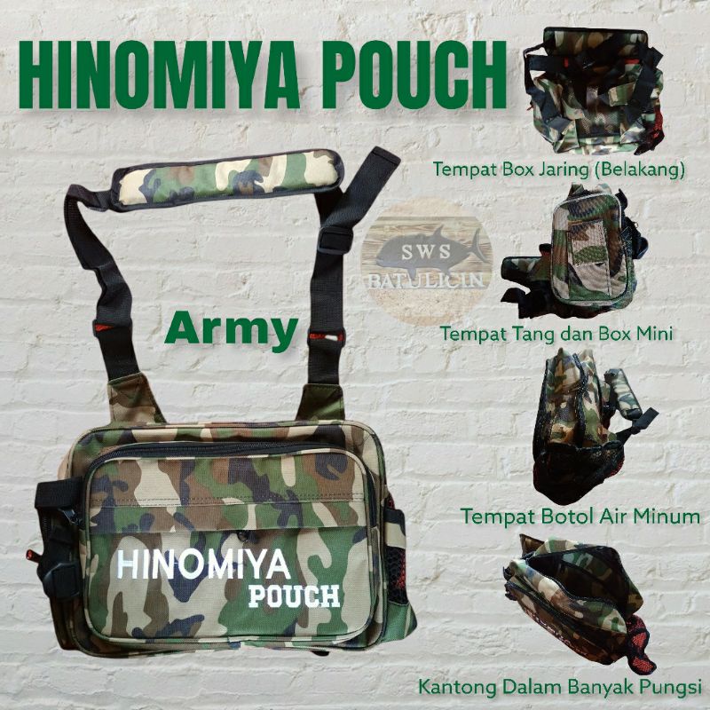 Hinomiya Pouch Tas Casting Original Hinomiya