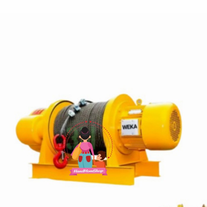 TST | ELECTRIC WINCH 2 TON x 100 METER WEKA 3 PHASE