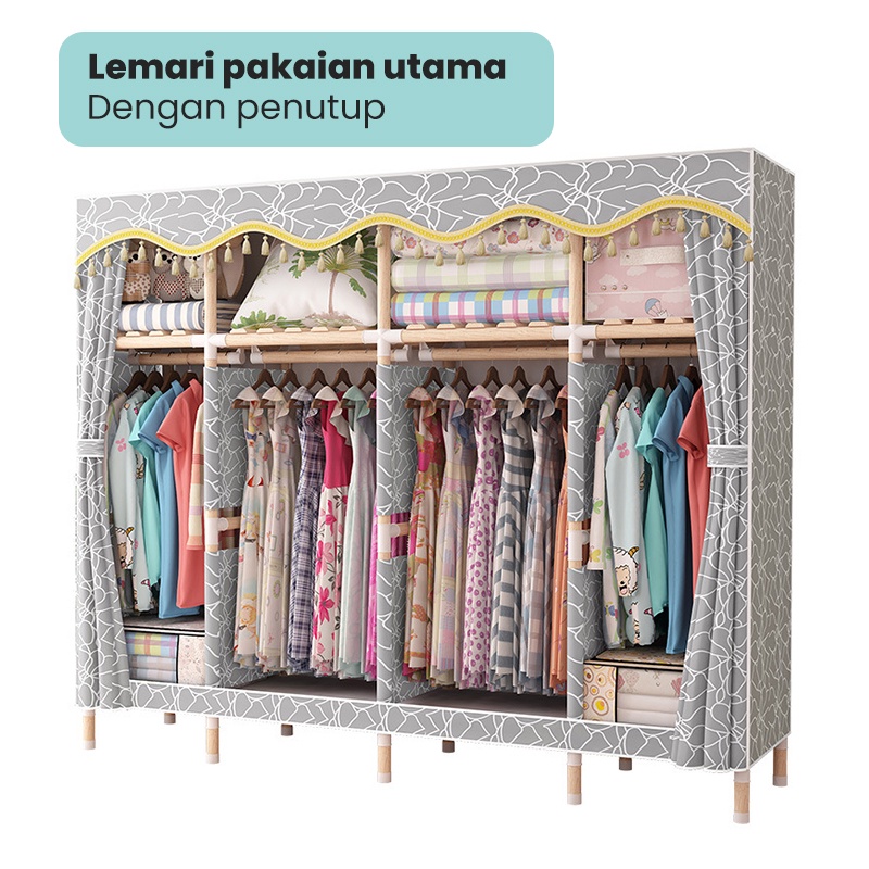 Dejavu Lemari Pakaian lemari baju lemari baju minimalis  lemari baju minimalis kayu HSH123