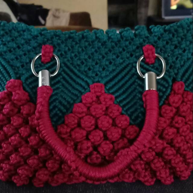 Tas Talikur Motif Stroberry