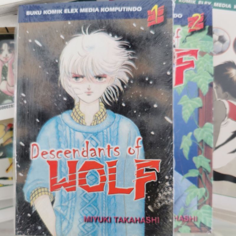 buku komik misteri descendants of wolf 2 buku