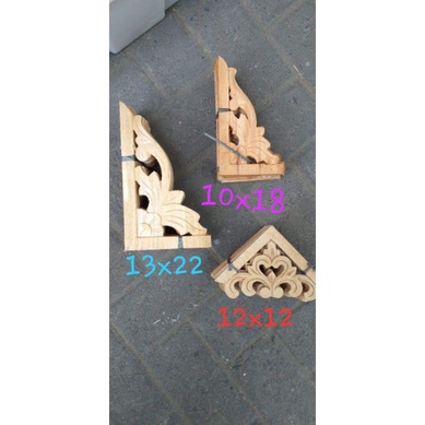 UKIRAN SUDUT Lis tempel jepara/Ornamen ukir tempel kayu mahoni/ORNAMEN POJOK/SUDUT
