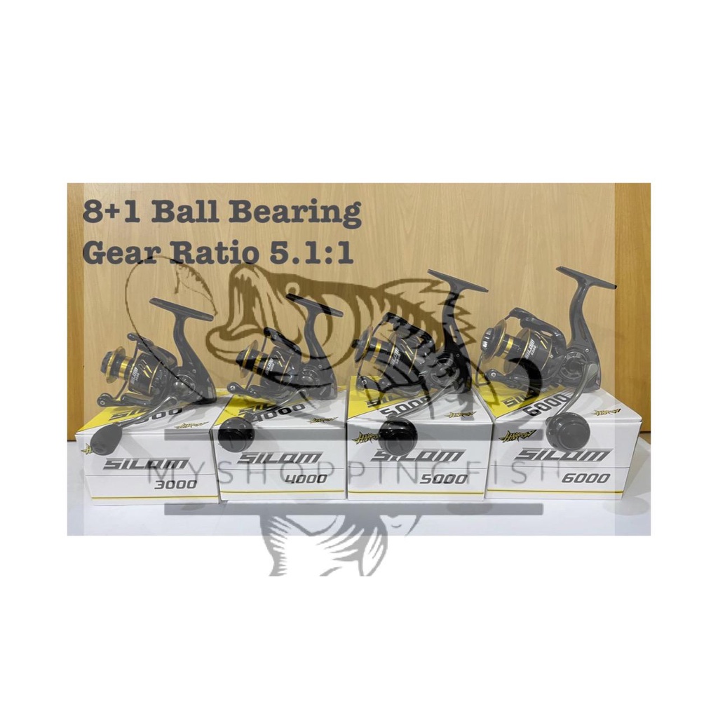 Reel Pancing Harrow Silom 3000, 4000, 5000, 6000